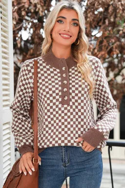 Madison Plaid Sweater