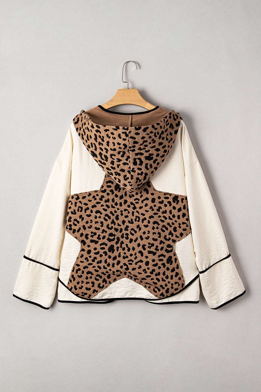 Leopard Star Hooded Jacket