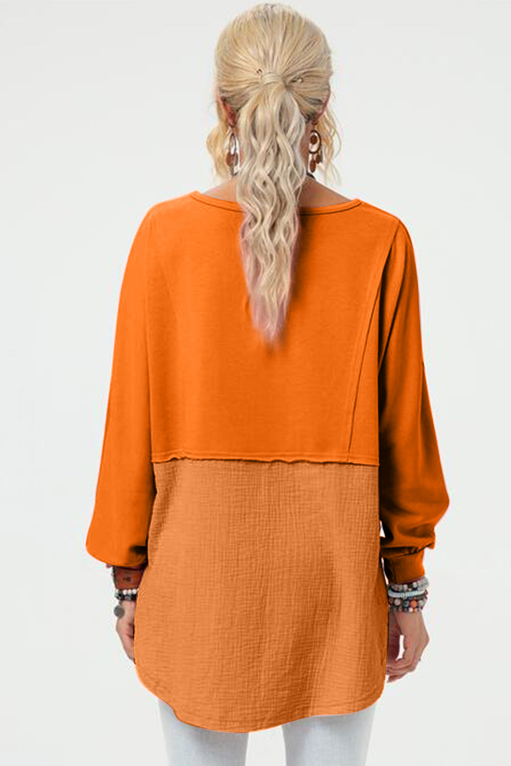 Everyday Long Sleeve High-Low Top