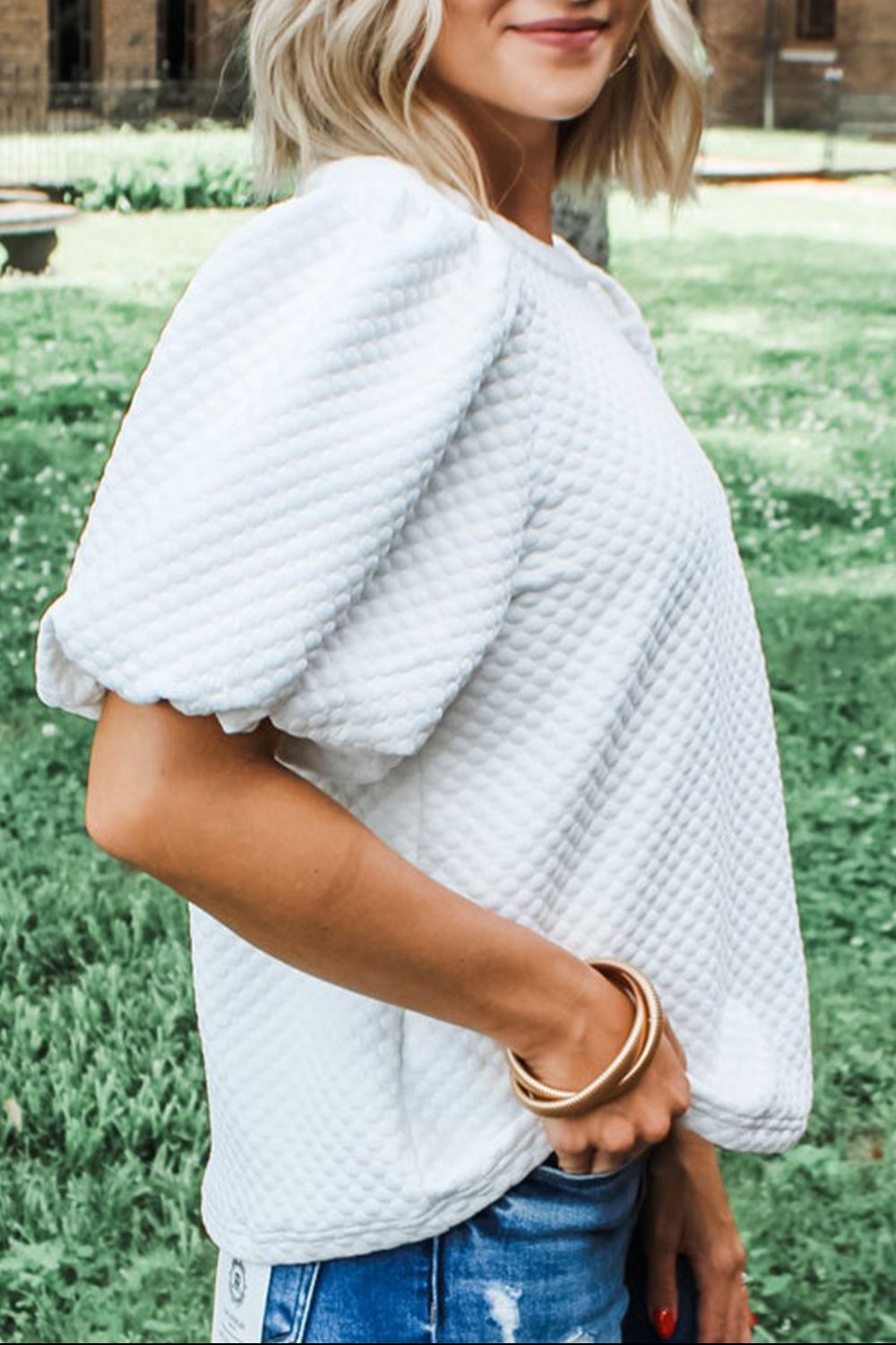 Lindsay Puff Sleeve Blouse