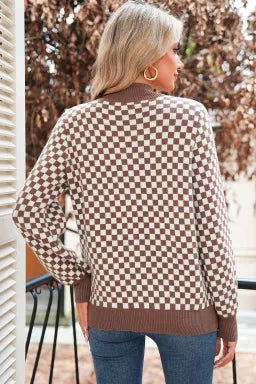 Madison Plaid Sweater