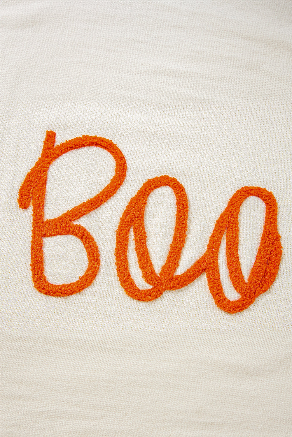 Boo Drop Shoulder Sweater