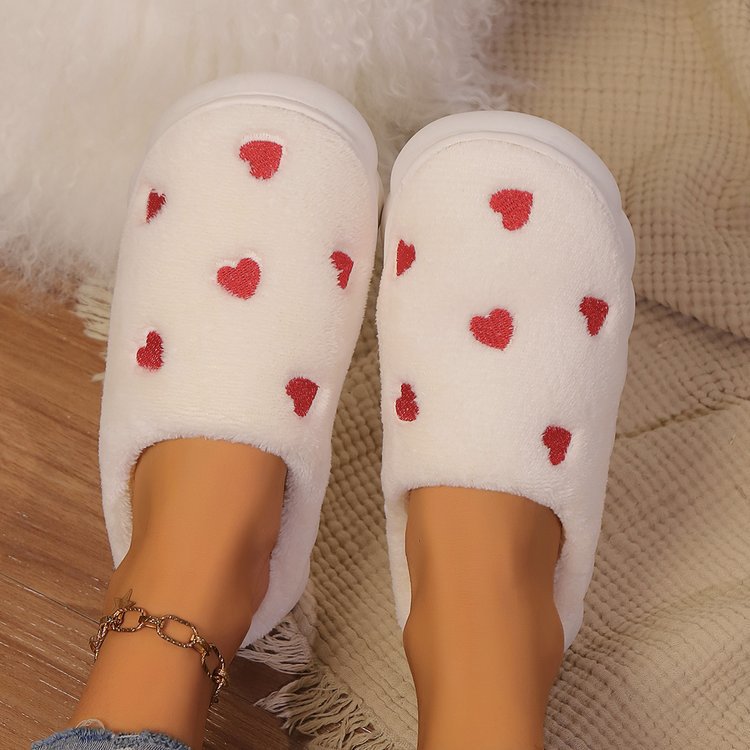 Heart Slippers