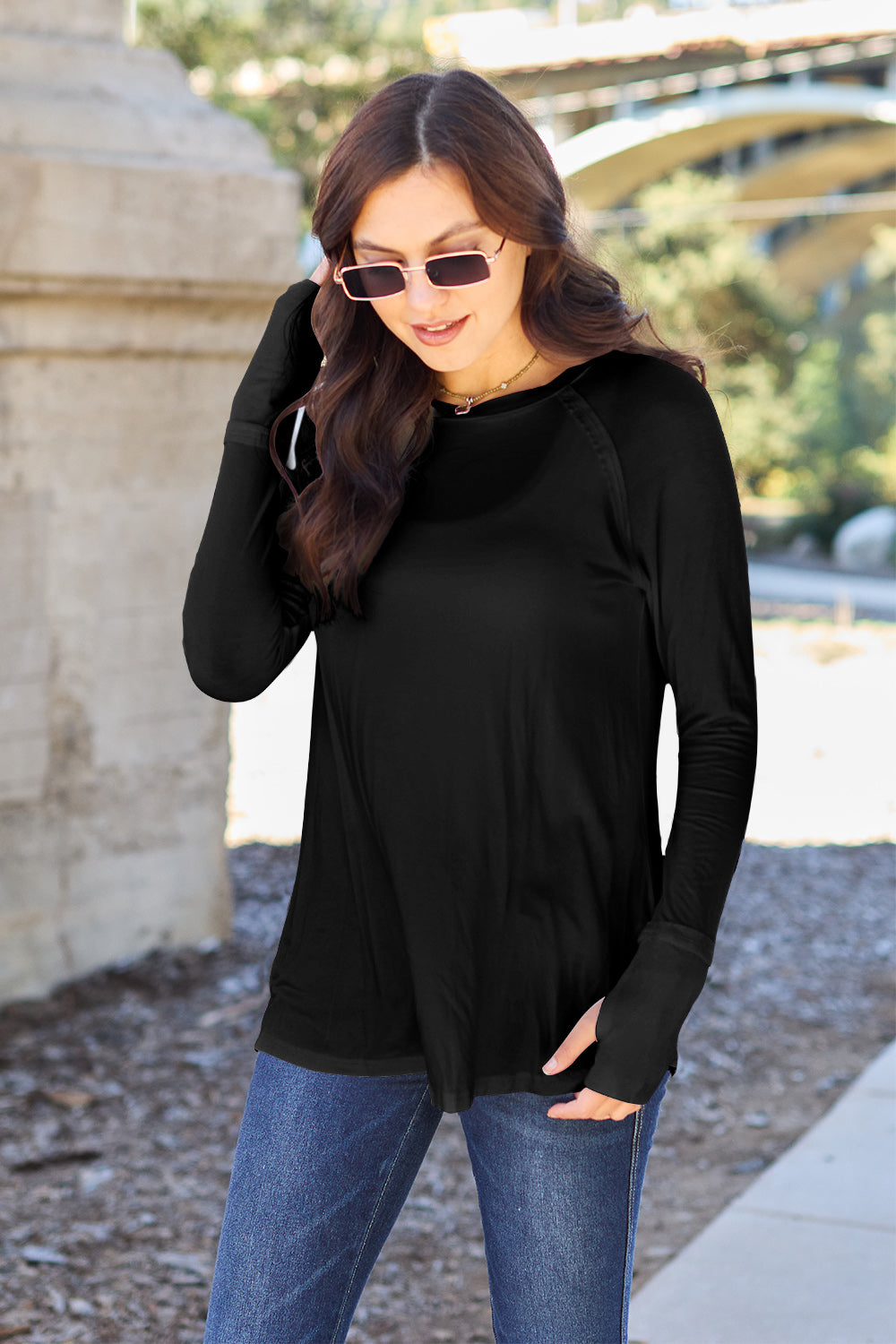 Basic Bae Long Sleeve T-Shirt