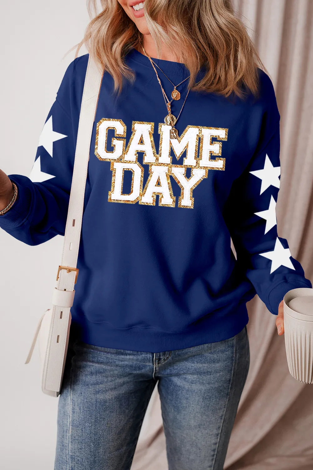 GAME DAY Star Sweatshirt