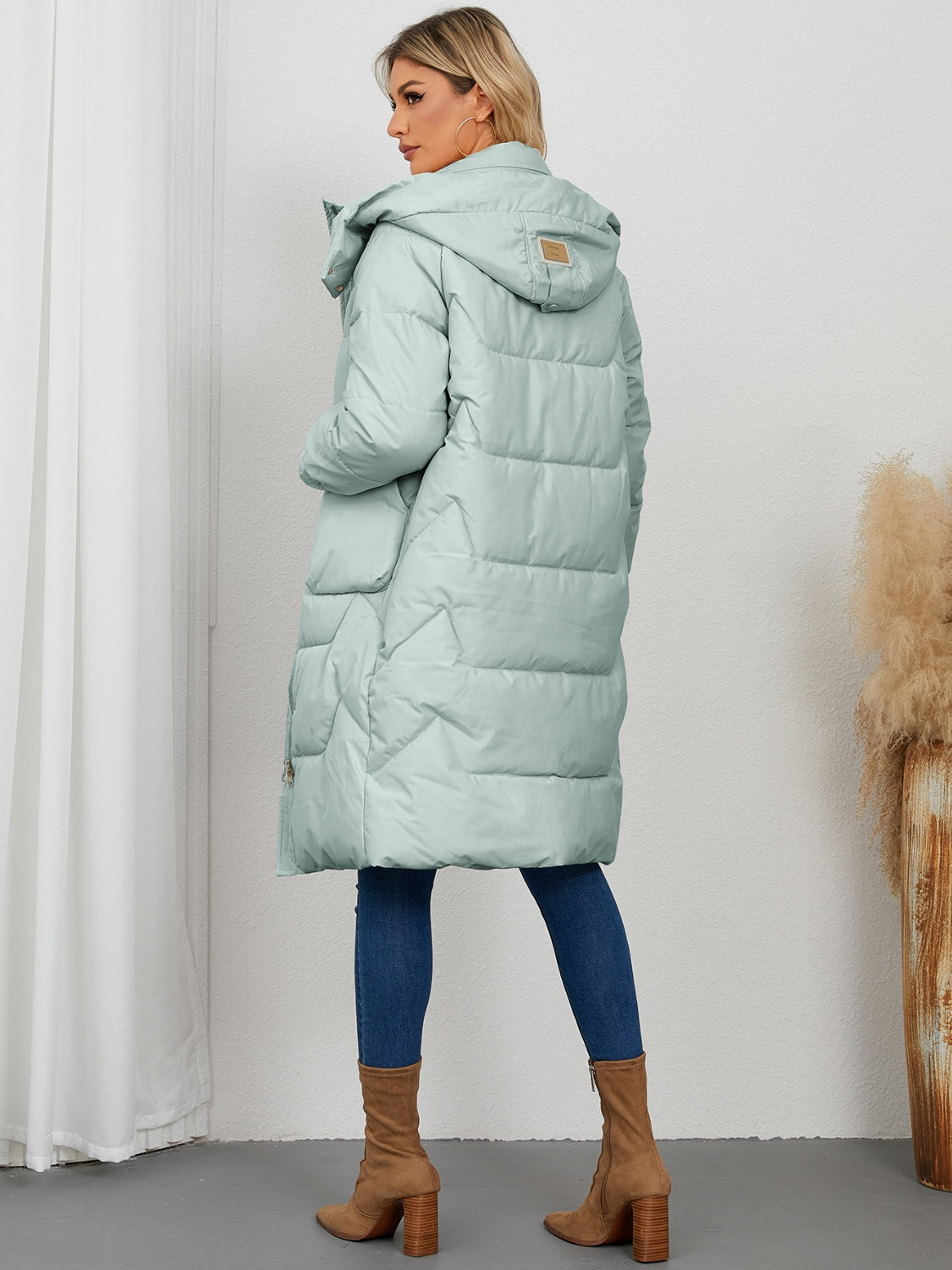 Long Length Puffer Coat