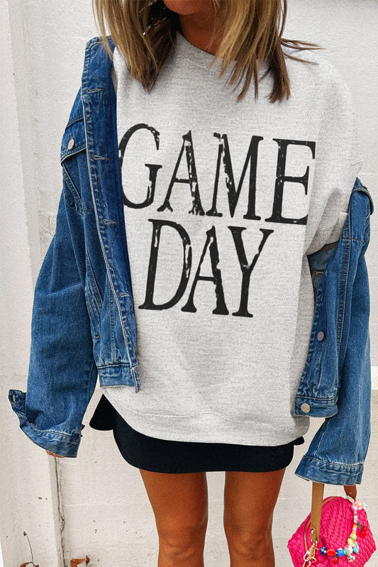 GAME DAY Vintage Washed Sweatshirt