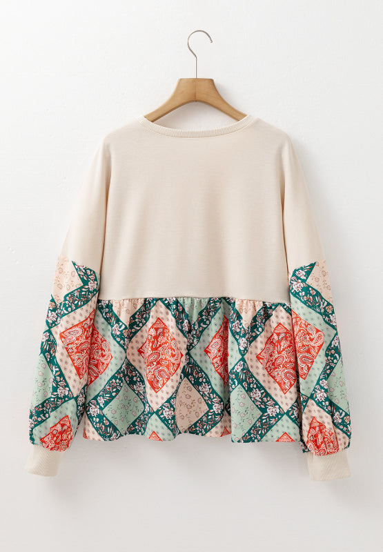 Boho Long Sleeve Blouse