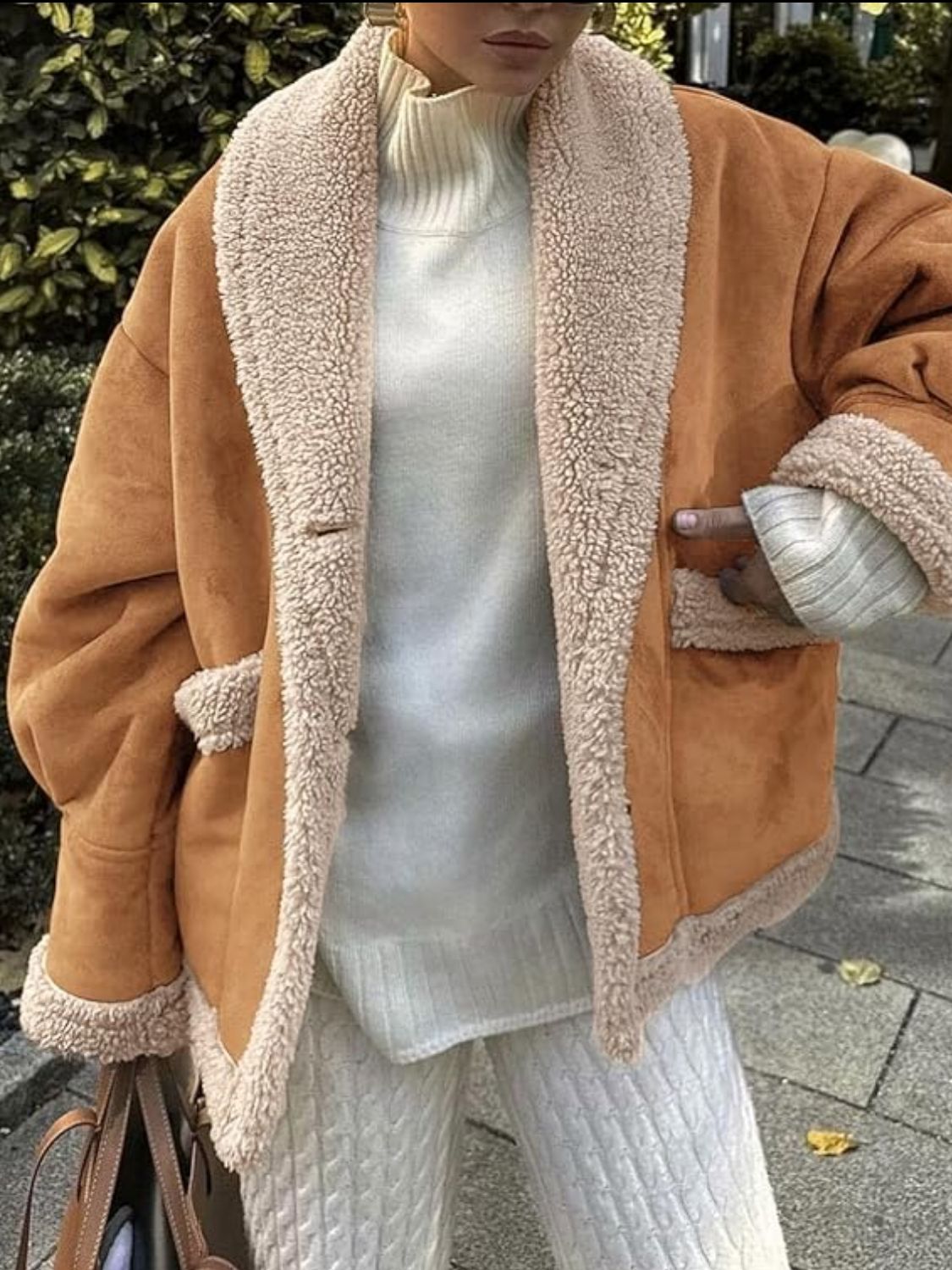 Faux Suede Retro Jacket