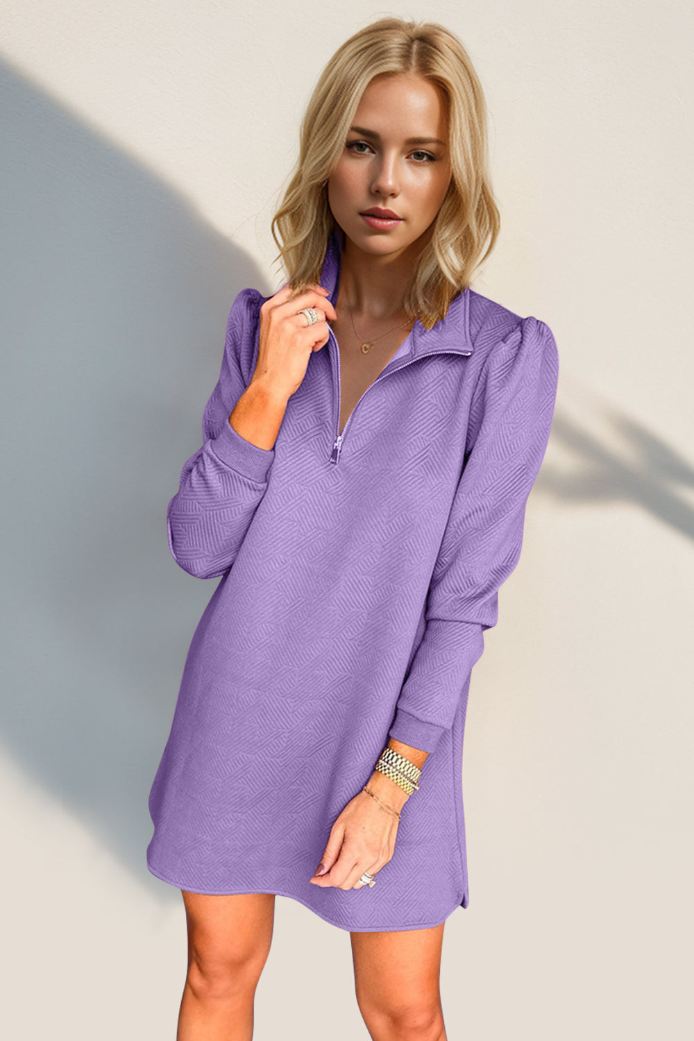 The Every Day Quarter Zip Dress