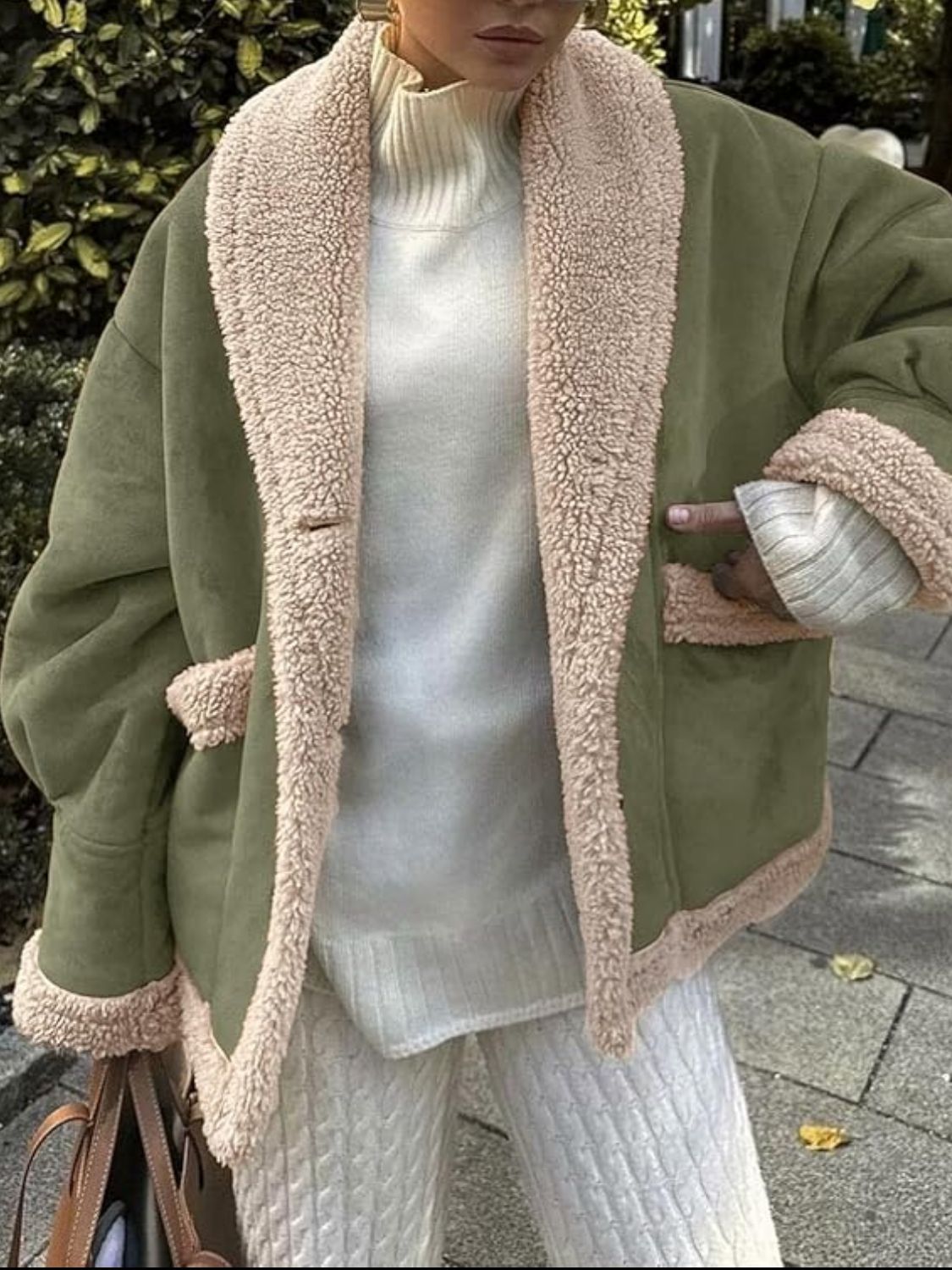 Faux Suede Retro Jacket