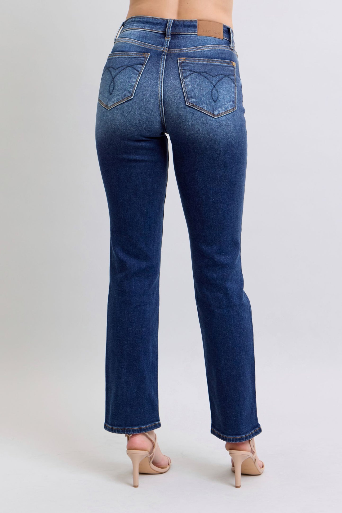 Judy Blue Washed Straight Leg Jeans