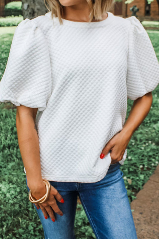 Lindsay Puff Sleeve Blouse