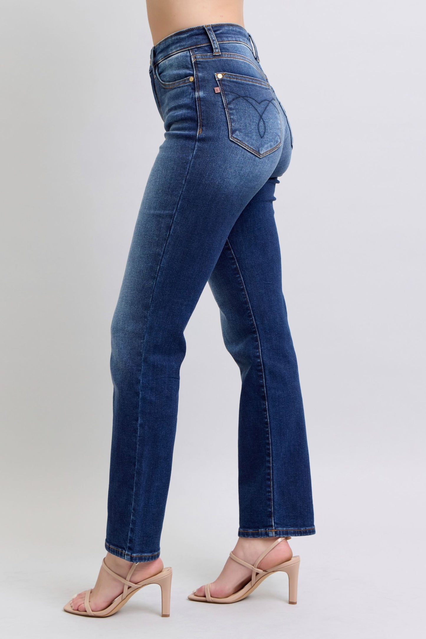 Judy Blue Washed Straight Leg Jeans