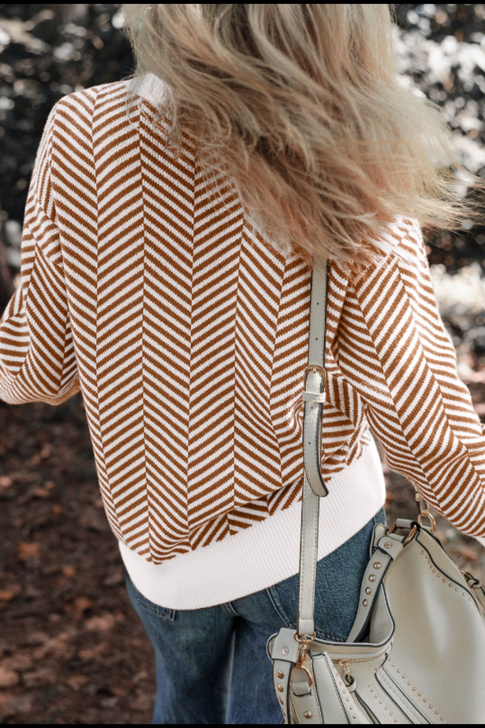 Chevron Stripe Sweater