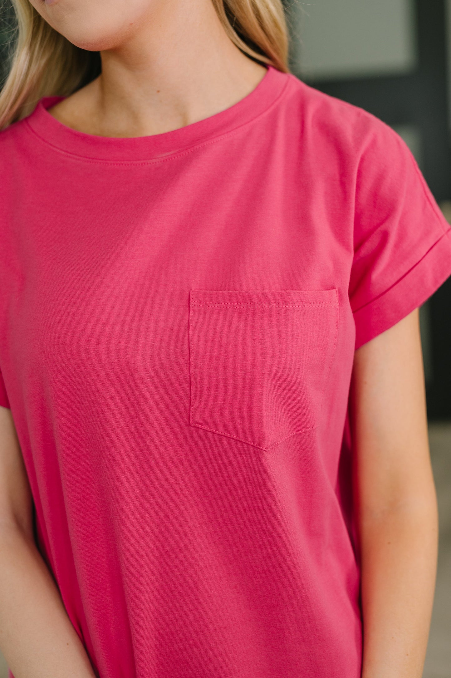 Fix You Right Up Midi Dress in Hot Pink