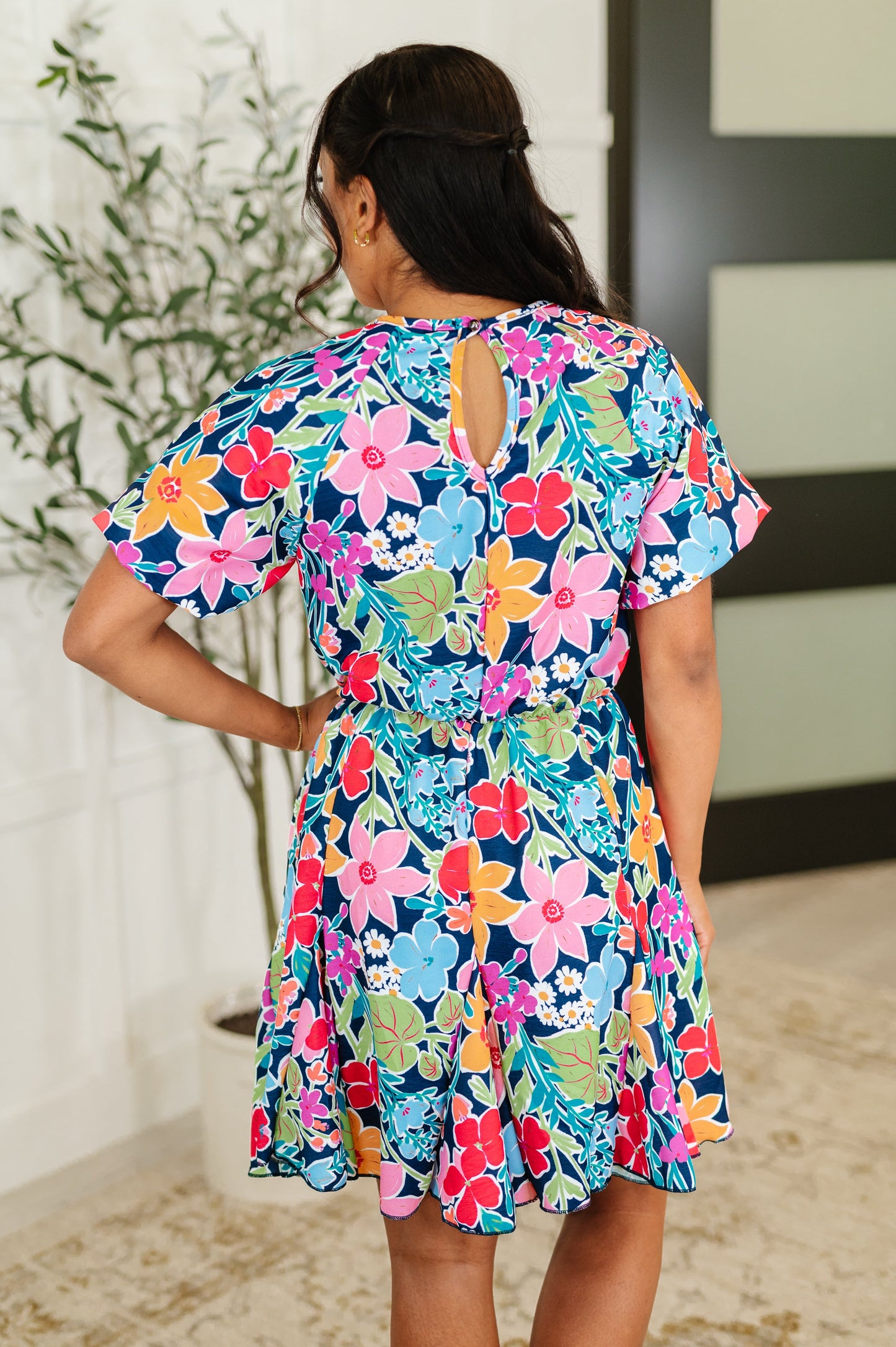 Miss Behave Bubble Sleeve Dress