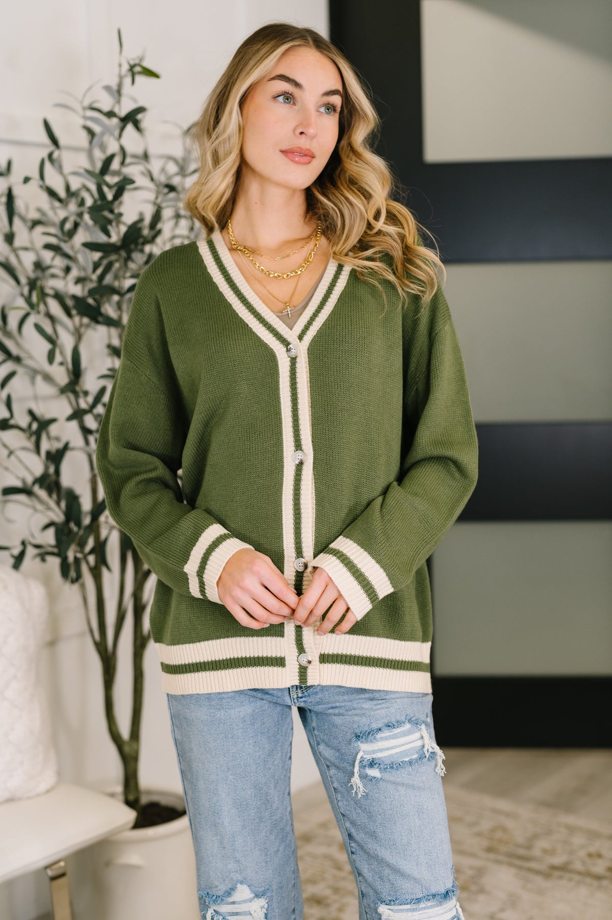 Something Simple Button Down Cardigan