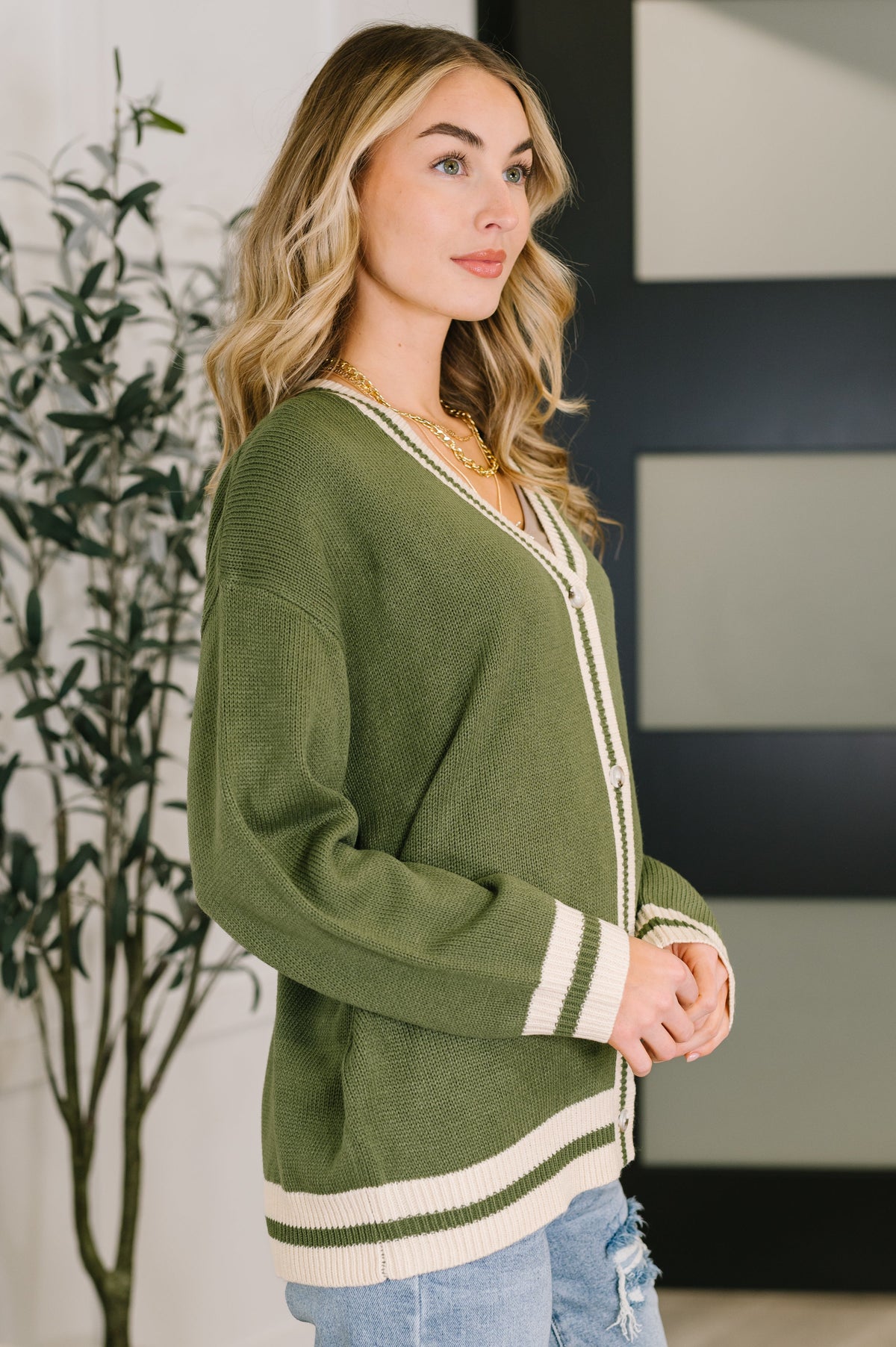 Something Simple Button Down Cardigan