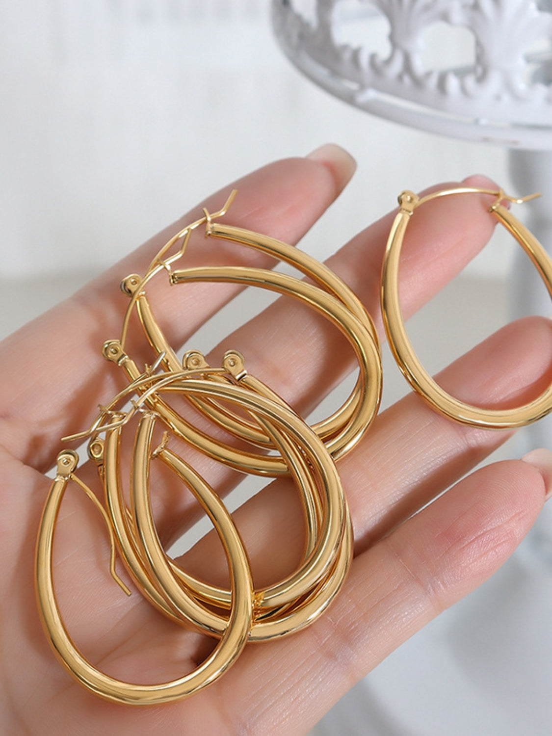 18K Gold-Plated Earrings