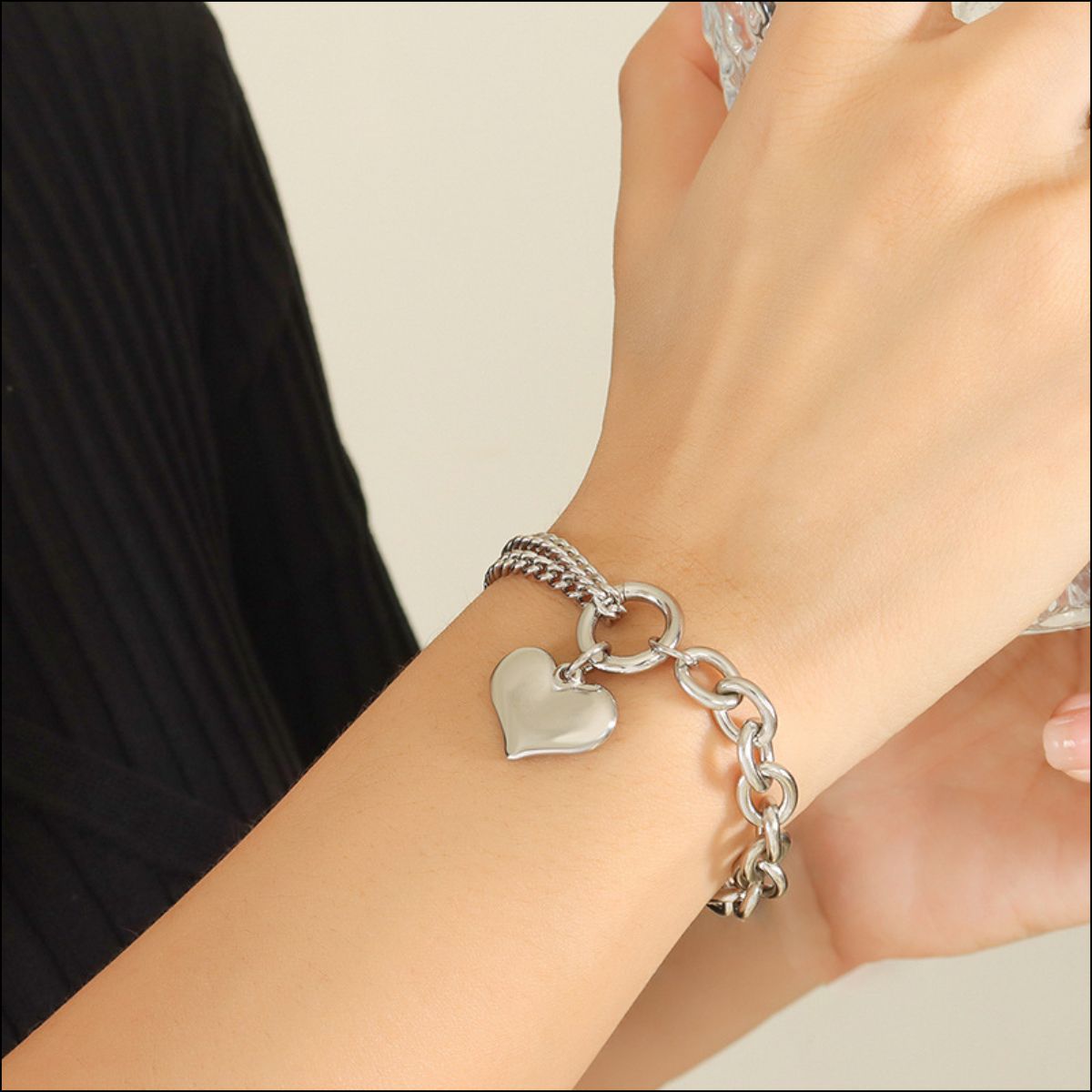 Half Chunky Chain Bracelet