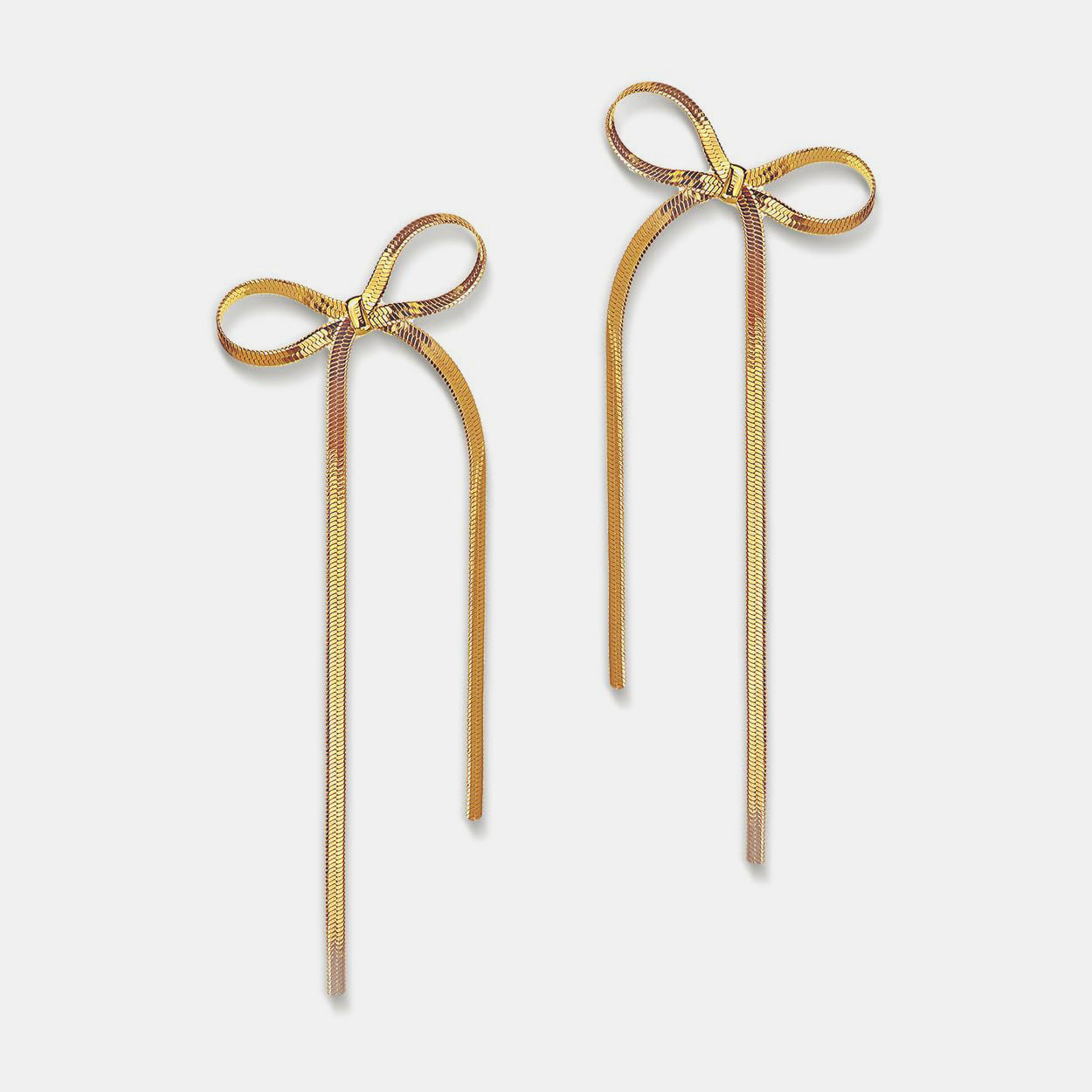 Bow Bar Earrings