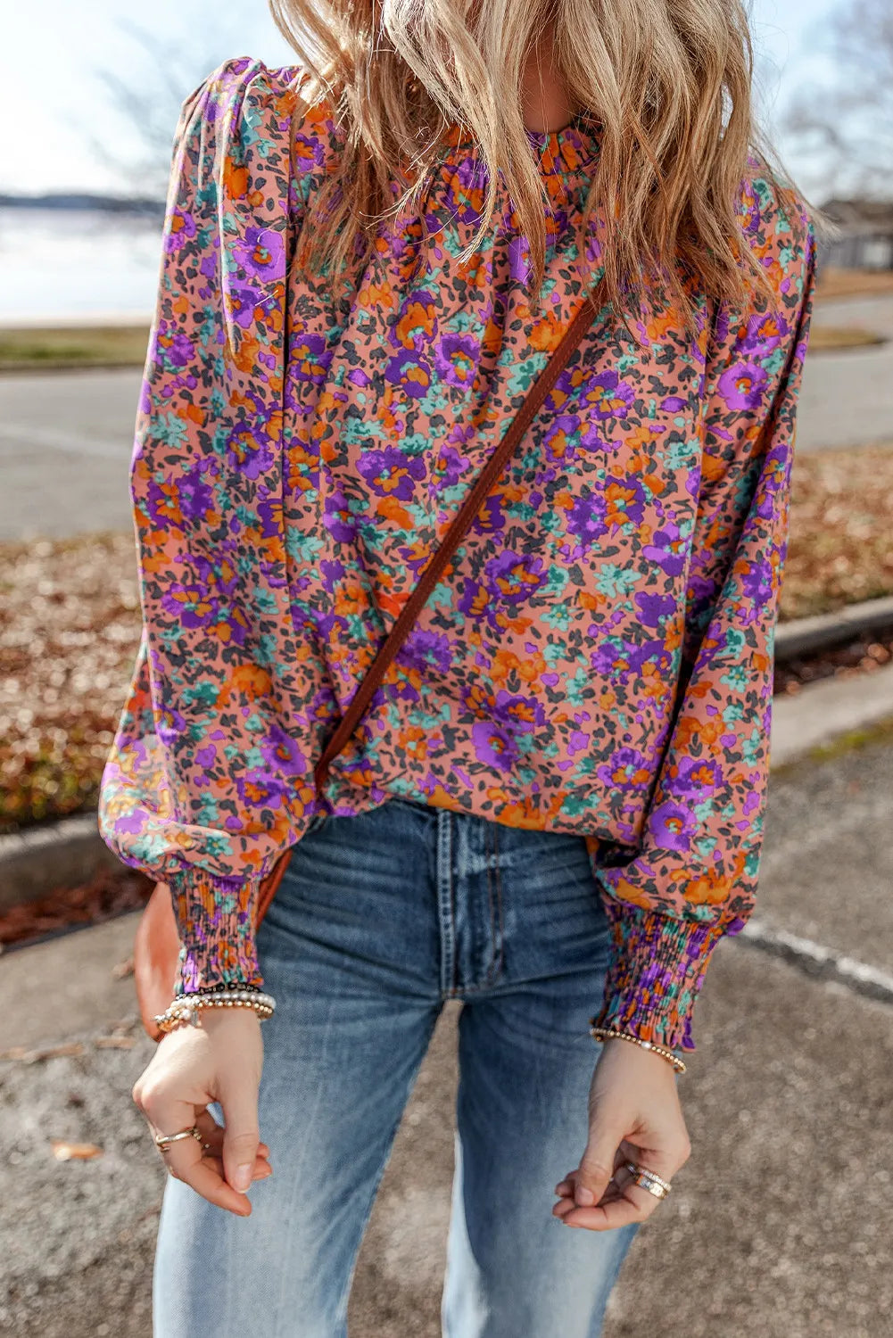 Floral Long Sleeve Blouse