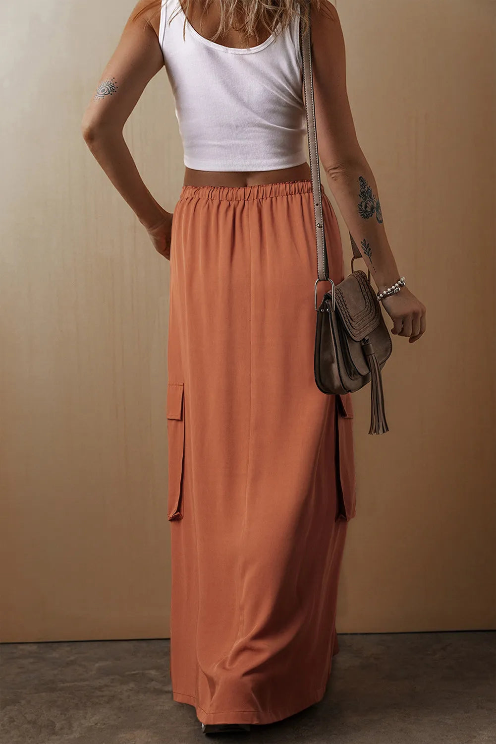 Maxi Skirt with Pockets