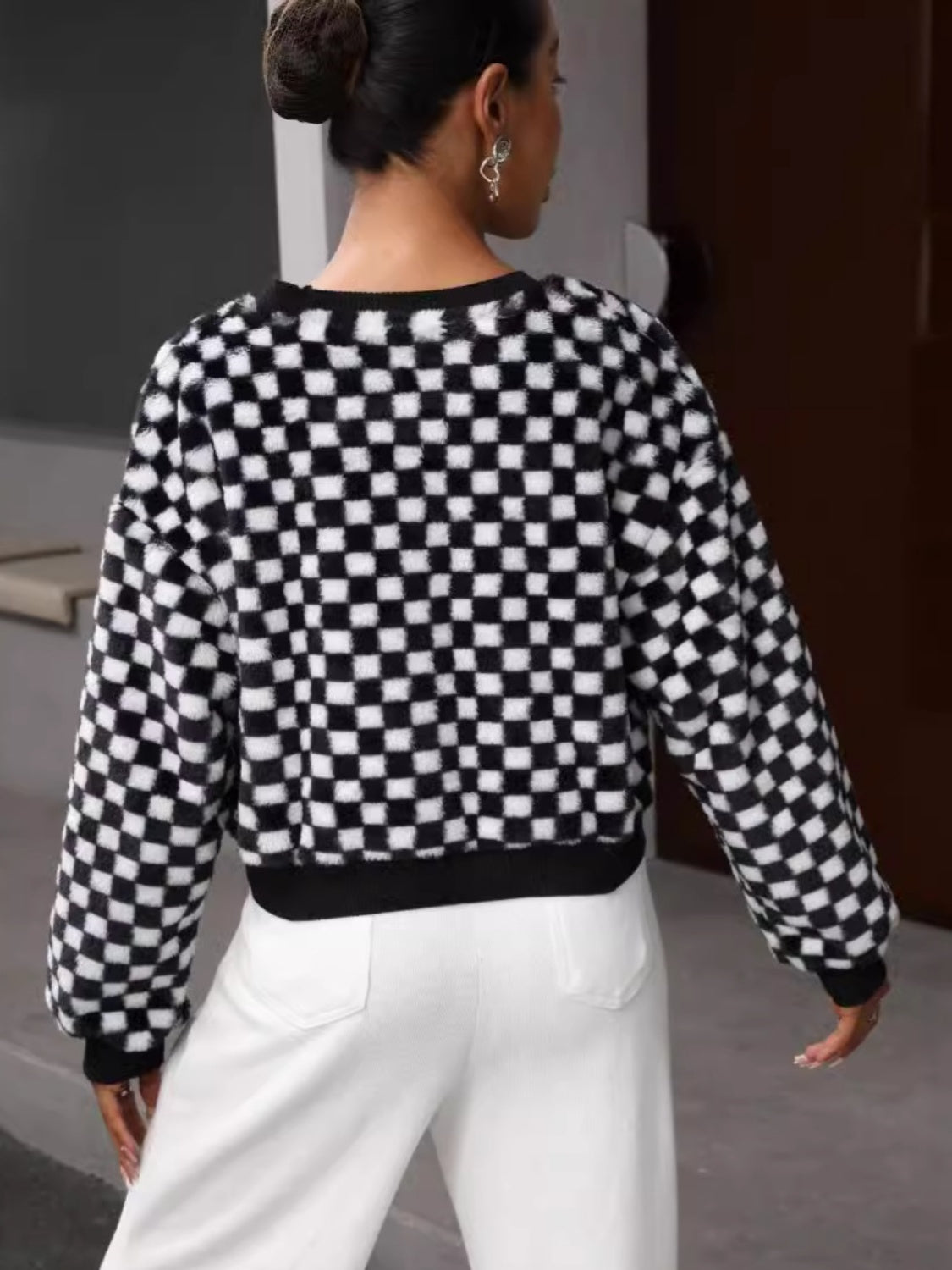 Checkerboard Sweatshirt